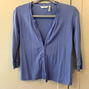 Vintage Periwinkle Knit Top